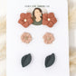 Blooms and leaves stud pack